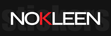 nokleen logo with black background