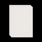 White blank eggshell sticker A4 sheet 5-pack