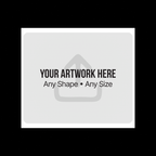 Custom regular eggshell sticker 10x12cm design