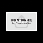 Custom regular eggshell sticker 10x6cm design