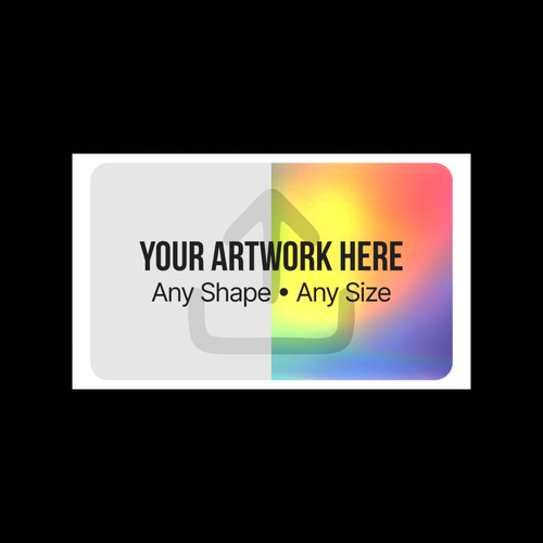 Custom eggshell sticker thumbnail preview