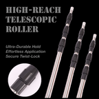 Telescopic roller twist-lock extension mechanism